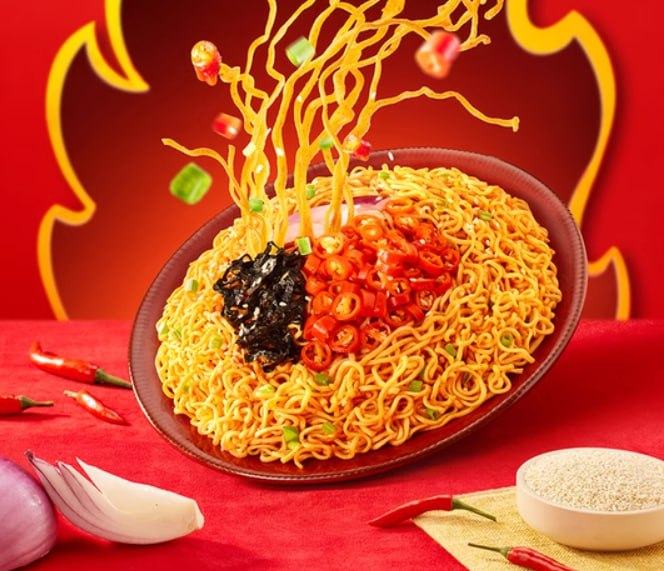 Mie Instan Korea Seafood